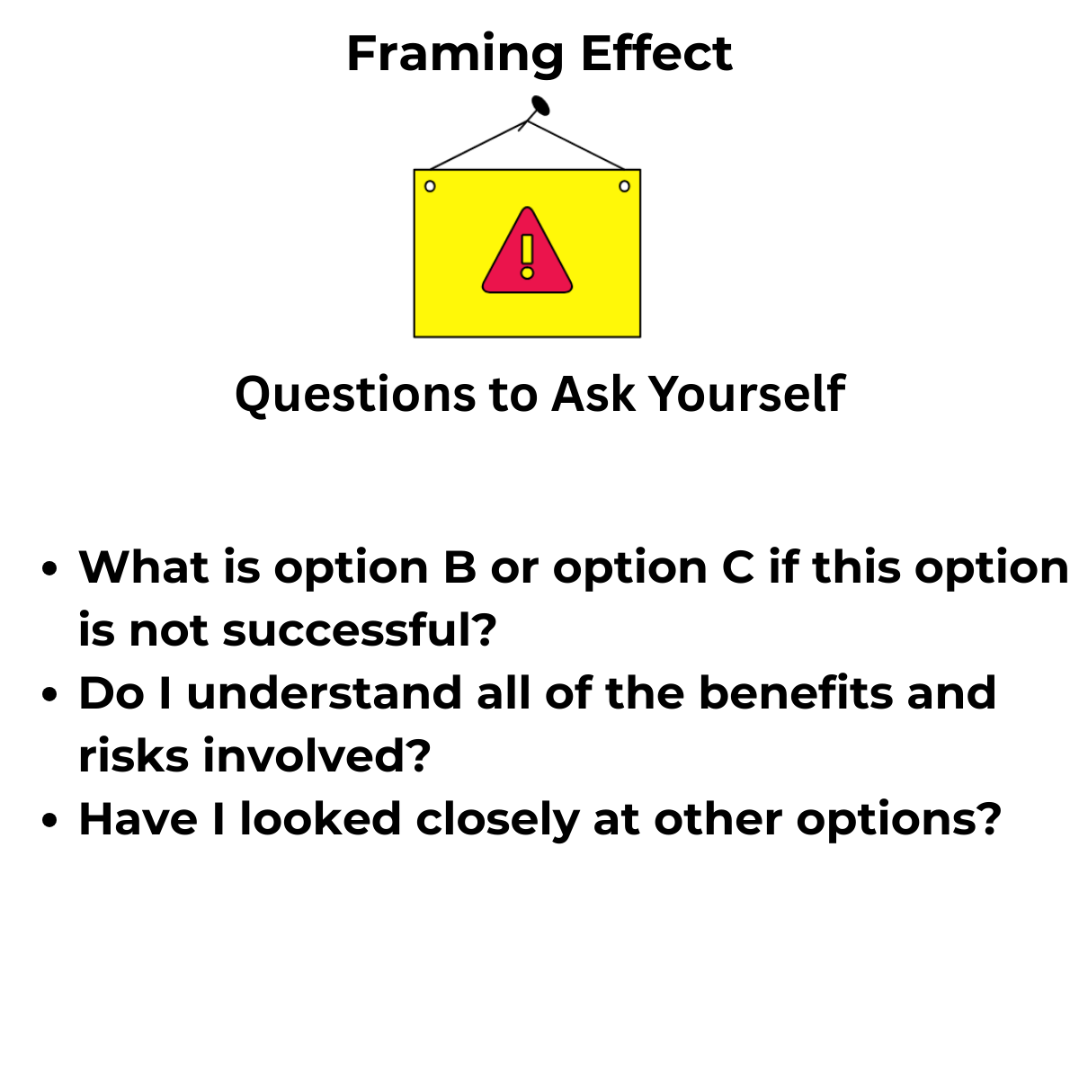 Framing Effect Example