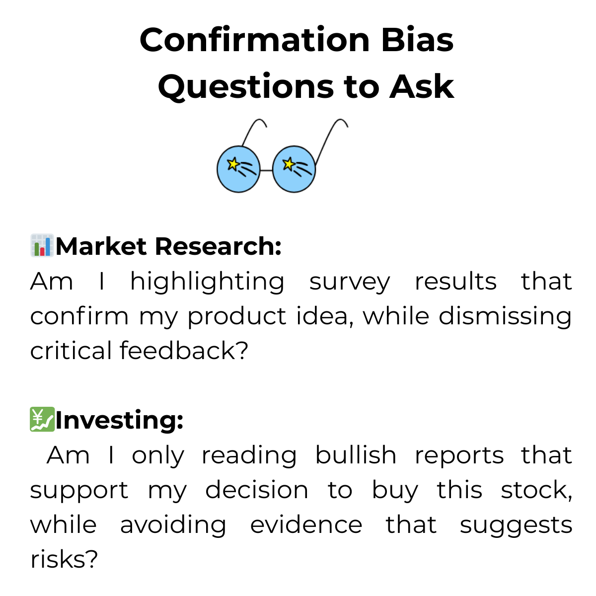 Confirmation bias Example