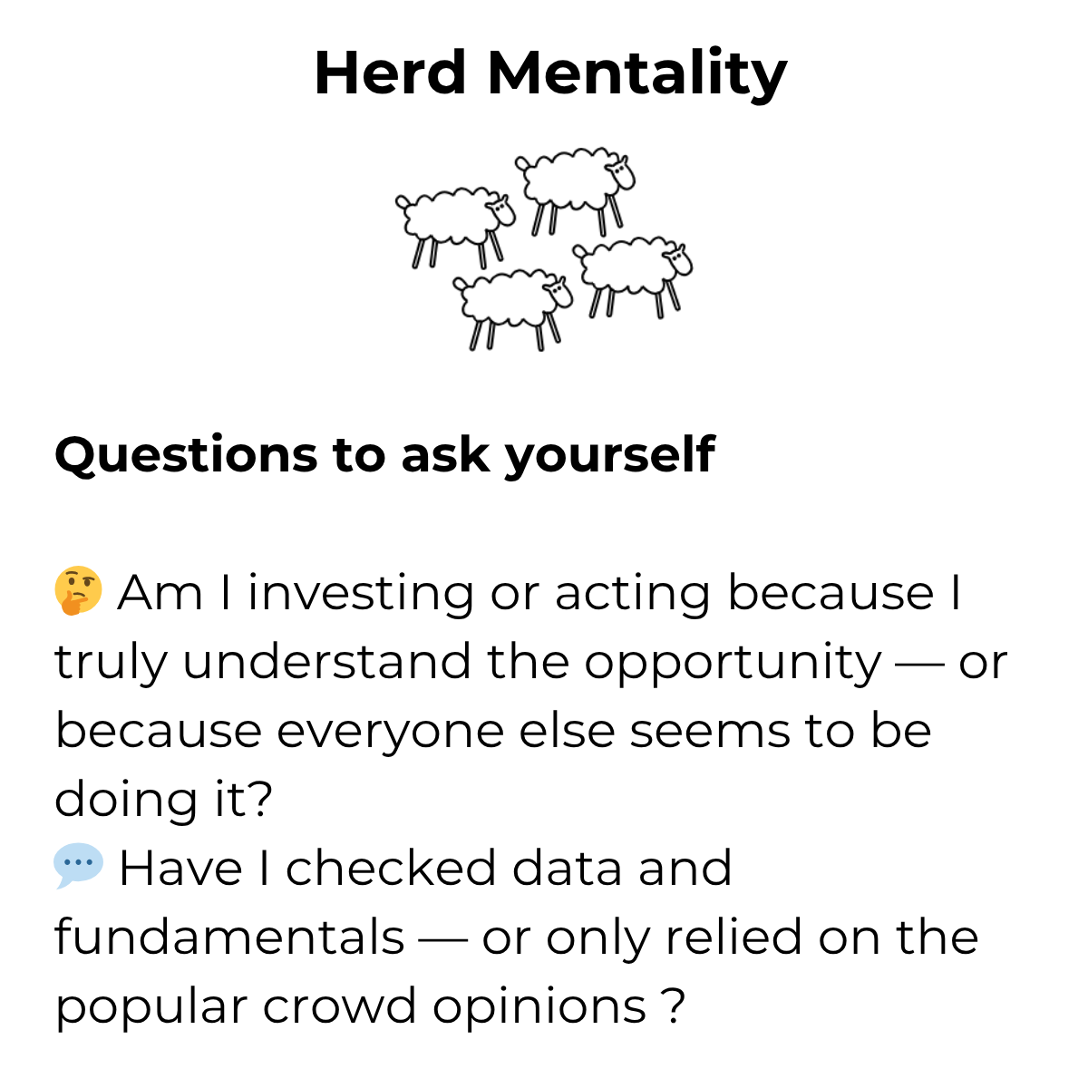 Herd Mentality Example
