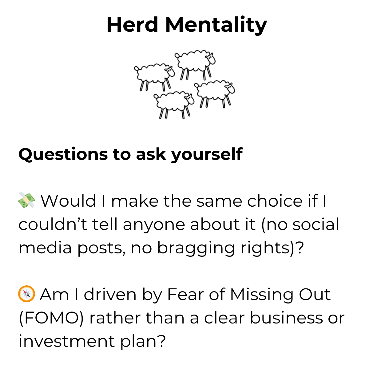 Herd Mentality Example